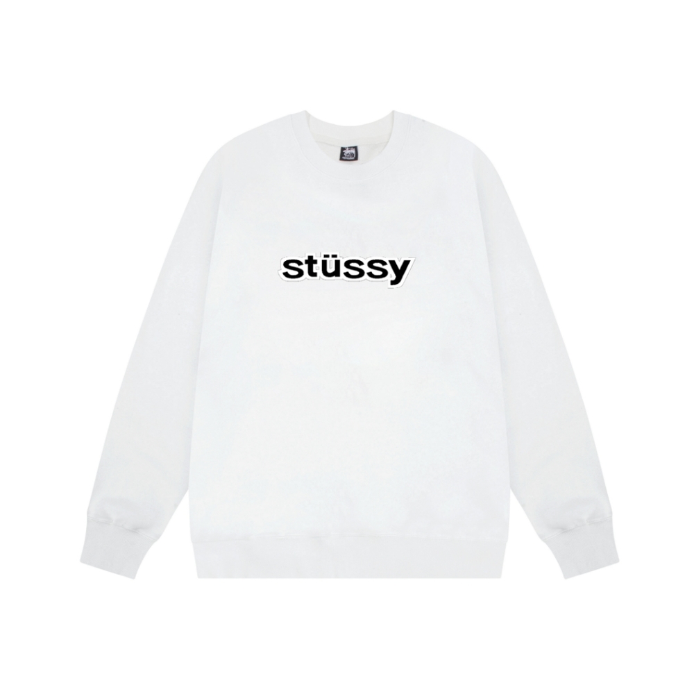 Stussy double S crew neck sweatshirt, color can be noted - Picture 3 of 3